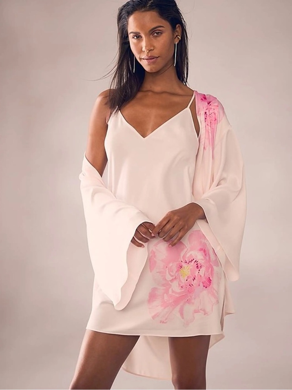Victoria's Secret Pale Pink Satin Slip Dress
